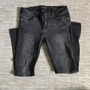 [Zara] Skinny dark gray jeans